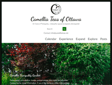 Tablet Screenshot of camelliateas.net